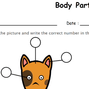 Label the Body Parts of Dog Worksheet Download