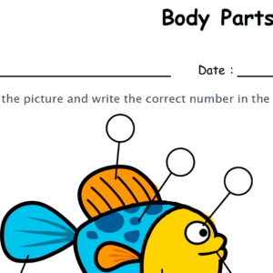 Label the Body Parts of Fish Worksheet Download