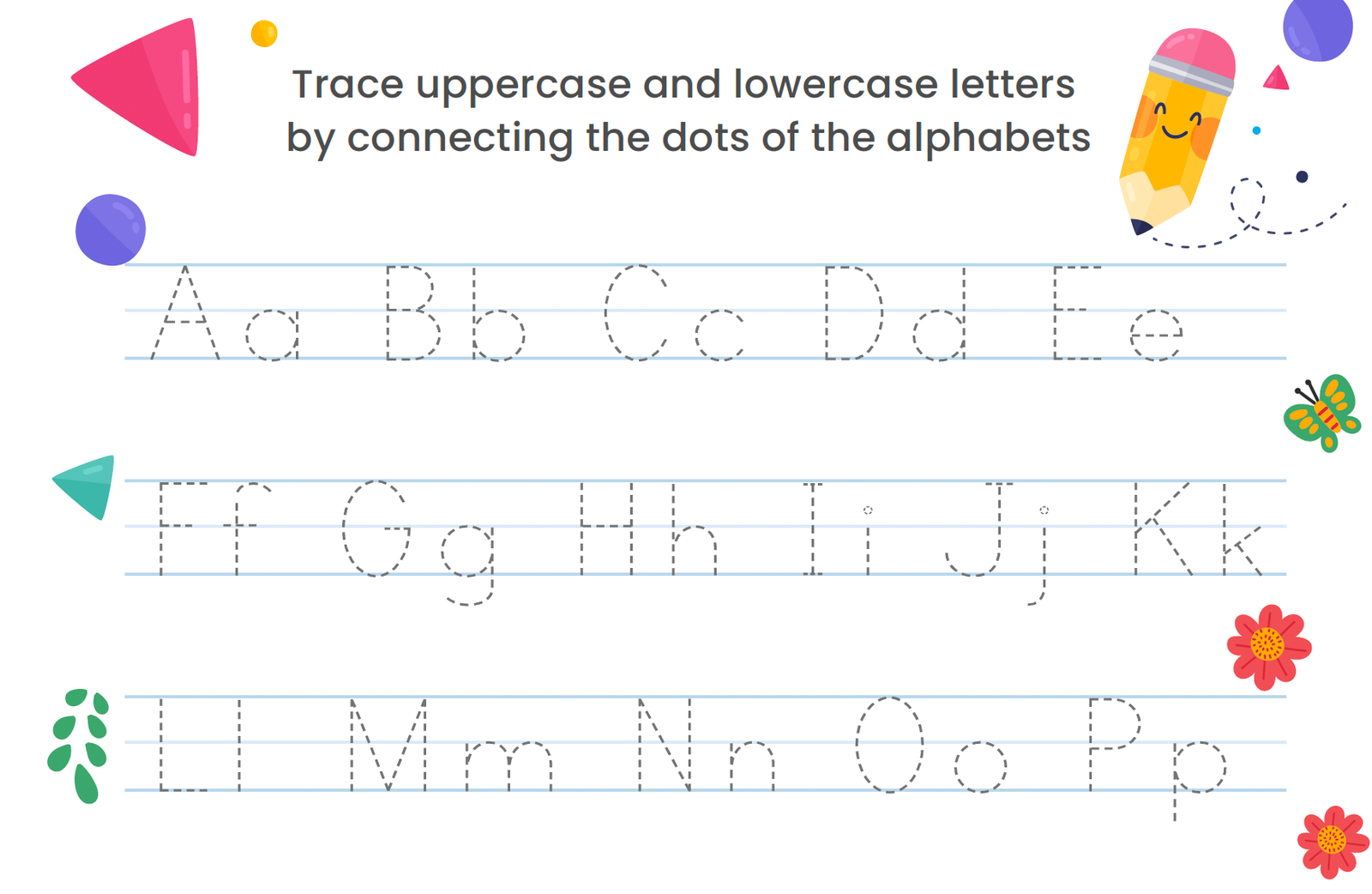az upper and lower v2 tracing sheet